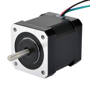 Nema 17 Bipolární dvojitá hřídel 1.8deg 44Ncm (62.3oz.in) 1.68A 2.8V 42x48mm 4 dráty