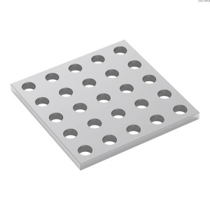 Deska s otvory řady 1116 (5 x 5 otvorů, 40 x 40 mm)