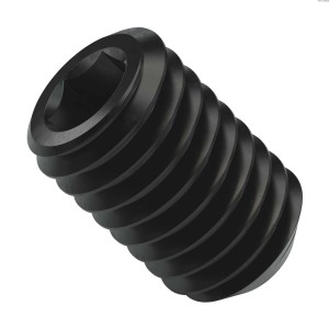 Přítlačný šroub z černé oxidové oceli řady 2806 (M5 x 0,8 mm, délka 8 mm) - 25 ks.