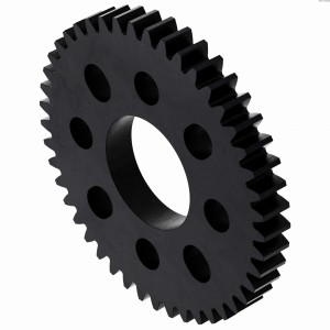 Ozubené kolo 45 zubů (MOD 0,8, 4 mm silný acetal)