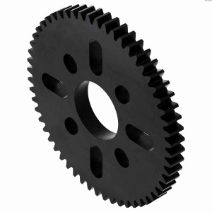 Ozubené kolo 56 zubů (MOD 0,8, 4 mm silný acetal)