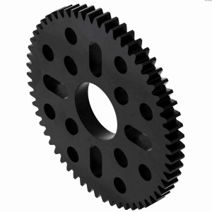 Ozubené kolo 58 zubů (MOD 0,8, 4 mm silný acetal)
