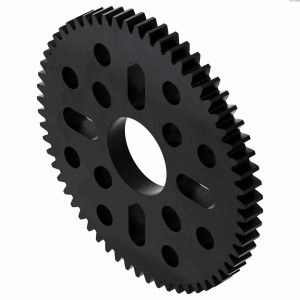 Ozubené kolo 60 zubů (MOD 0,8, 4 mm silný acetal)