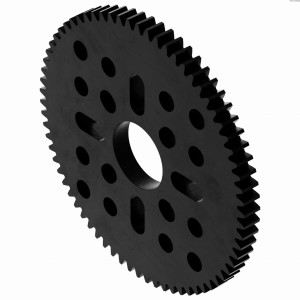 Ozubené kolo 70 zubů (MOD 0,8, 4 mm silný acetal)