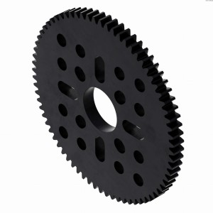 Ozubené kolo 72 zubů (MOD 0,8, 4 mm silný acetal)