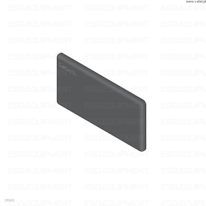 Krycí čepice 30x60 GREY