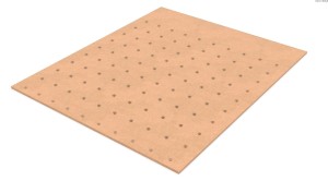 Model: MDF deska pro LEAD 1010 pro použití s nábytkovými spojkami