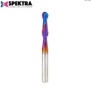 48403-K Kulový frézovací nůž o průměru 6 mm x 25 mm x 6 mm stopka